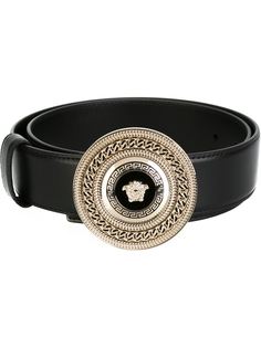 ремень с декорированной пряжкой Medusa  Versace