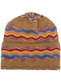 patterned beanie Missoni