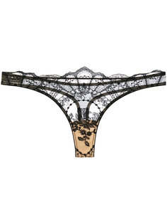 floral embroidery thong I.D.Sarrieri