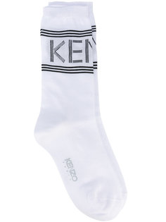 вязаные носки с логотипом Kenzo