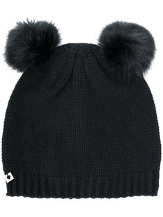 faux fur pom pom beanie Twin-Set