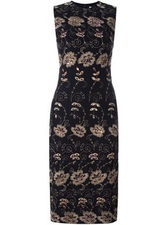 платье-шифт с цветочной вышивкой Givenchy