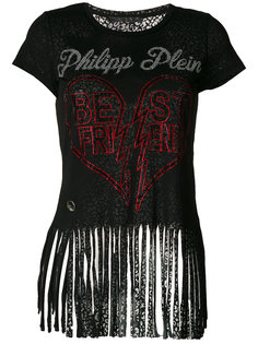 футболка с бахромой Best Friends Philipp Plein
