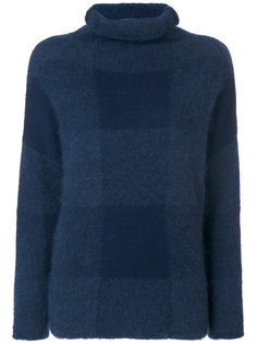 checked jumper Cédric Charlier