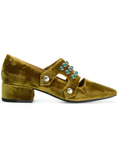 embellished velvet loafers  Toga Pulla