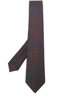 галстук с мелки принтом Kiton