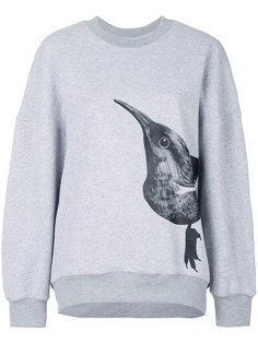 bird print sweater Ioana Ciolacu