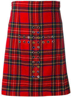 клетчатая юбка-килт Comme Des Garçons Vintage