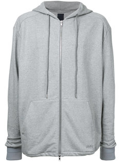 tonal zipped hoodie Juun.J