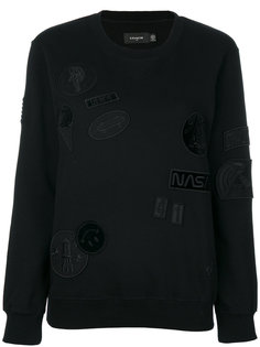 толстовка с нашивками  Coach