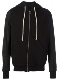 толстовка с капюшоном на молнии  Rick Owens DRKSHDW