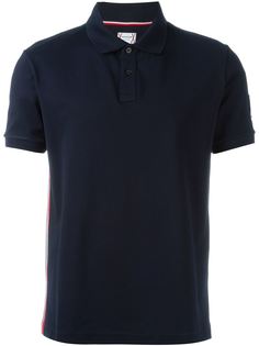 футболка-поло с контрастными полосками   Moncler Gamme Bleu