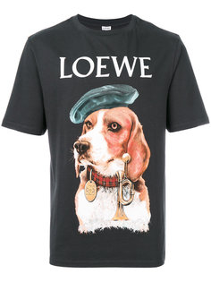 футболка с принтом собаки Loewe