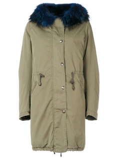 detachable collar parka coat History Repeats