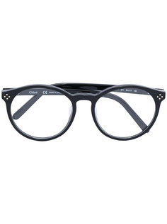 round frame glasses Chloé Eyewear