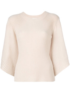 ребристый свитер с широкими рукавами Chloé