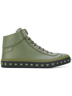 Argyle hi-top sneakers Jimmy Choo