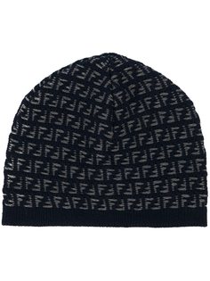 шапка с логотипом FF Fendi