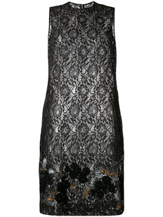 прозрачное кружевное платье шифт Comme Des Garçons Tricot