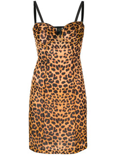 платье мини с леопардовым принтом  Jean Paul Gaultier Vintage