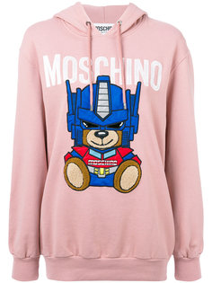 Transformer Bear hoodie Moschino