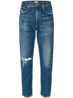 укороченные джинсы скинни с прорванной деталью Citizens Of Humanity
