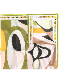 abstract print scarf Emilio Pucci