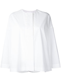 блузка без воротника с укороченными рукавами Enföld