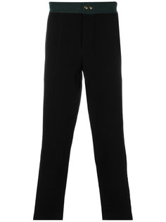 брюки с контрастным поясом  Mr & Mrs Italy