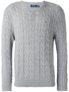 джемпер вязки косичка Polo Ralph Lauren