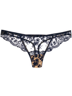 floral embroidery thong I.D.Sarrieri