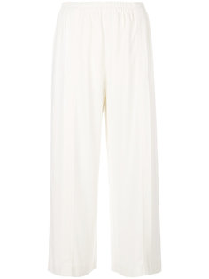 широкие укороченные брюки Helmut Lang