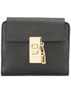 кошелек с золотистой пряжкой  Chloé