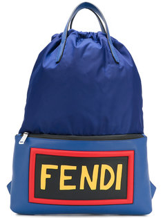 logo backpack Fendi