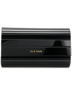 panelled clutch  Elie Saab