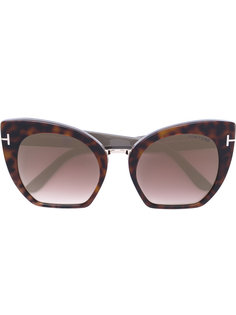 солнцезащитные очки в оправе "кошачий глаз" Tom Ford Eyewear