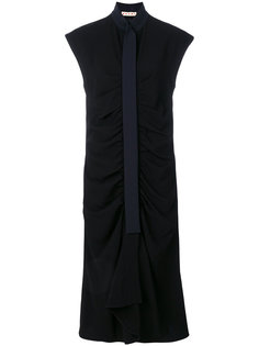 расклешенное платье миди  Marni