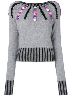 кашемировый свитер Margot с декором Olympia Le-Tan