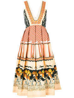 плиссированное платье миди Temperley London