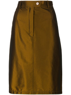 прямая юбка Yves Saint Laurent Vintage