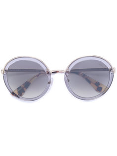 круглые солнцезащитные очки Cinema Prada Eyewear