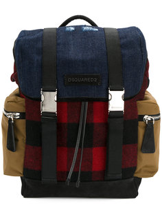 military buckle backpack Dsquared2