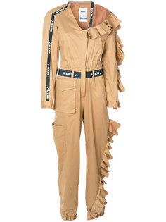 cut-out ruffle jumpsuit  Seen?