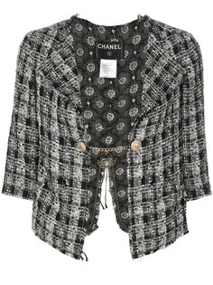 твидовый пиджак  Chanel Vintage