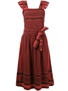 платье на лямках с зигзагообразным узором Cecilie Copenhagen