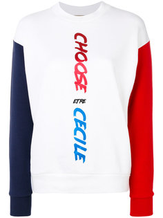 colour block sweatshirt Être Cécile