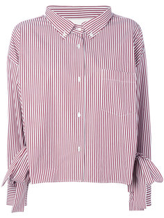 рубашка в полоску с бантом  Erika Cavallini