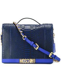 сумка на плечо с логотипом Moschino