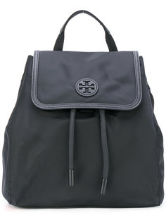 drawstring flap backpack Tory Burch