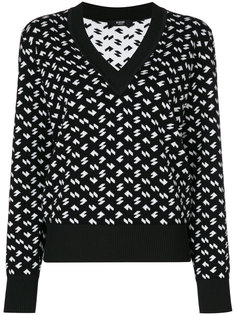 джемпер c V-образным вырезом Versus